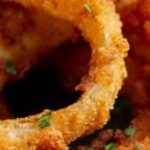 Air Fryer Onion Rings Mediterranean Salmon with Lemon Rice and Chickpeas in 30 Minutes (14)