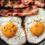 Air Fryer Bacon and Eggs recipe Mediterranean Salmon with Lemon Rice and Chickpeas in 30 Minutes (49)