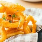 Baby Air Fryer Blooming Onions Mediterranean Salmon with Lemon Rice and Chickpeas in 30 Minutes (74)