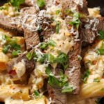 Philly Cheesesteak Pasta Untitled Project (10)